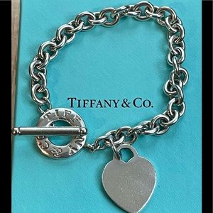 Tiffany & Co Heart Tag Toggle Bracelet